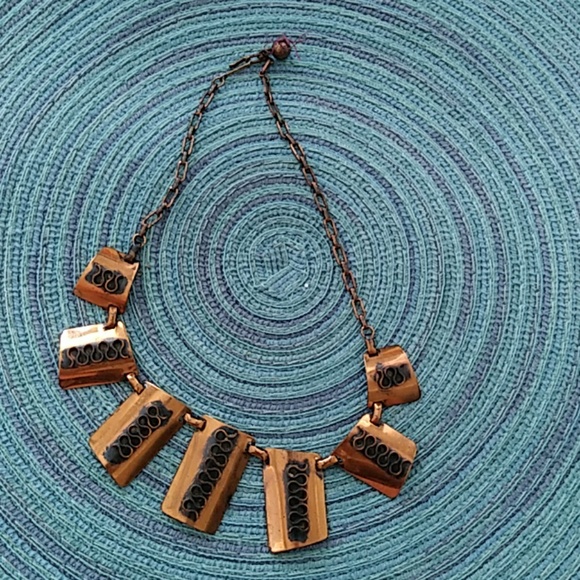 Handmade Art Necklace - Picture 1 of 3